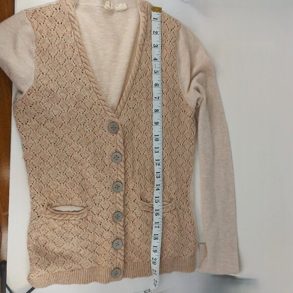 Moth Anthropologie Cardigan Sweater Size Small - Picture 15 of 15